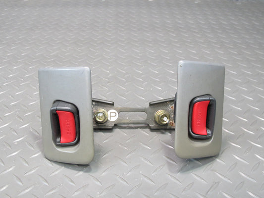 92-00 LEXUS SC300 SC400 REAR RIGHT & LEFT SIDE SEATBELT BUCKLE SET OEM