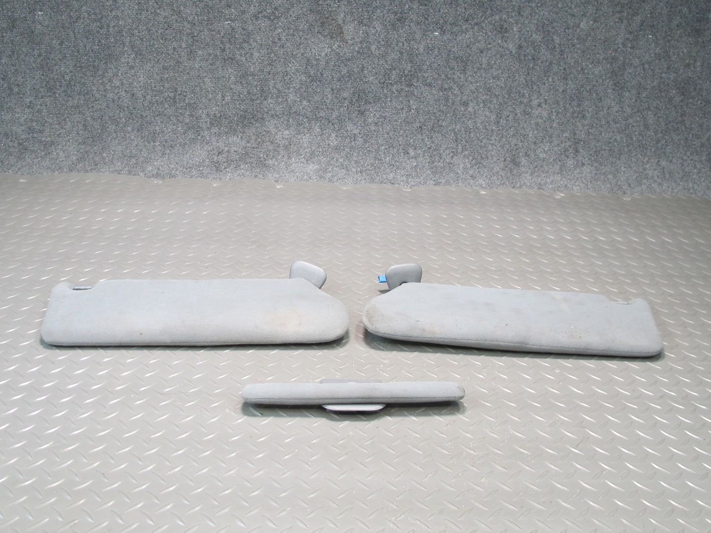 92-93 Lexus UZZ30L SC300 SC400 Set of 3 Front Left Center Right Sun Visor OEM