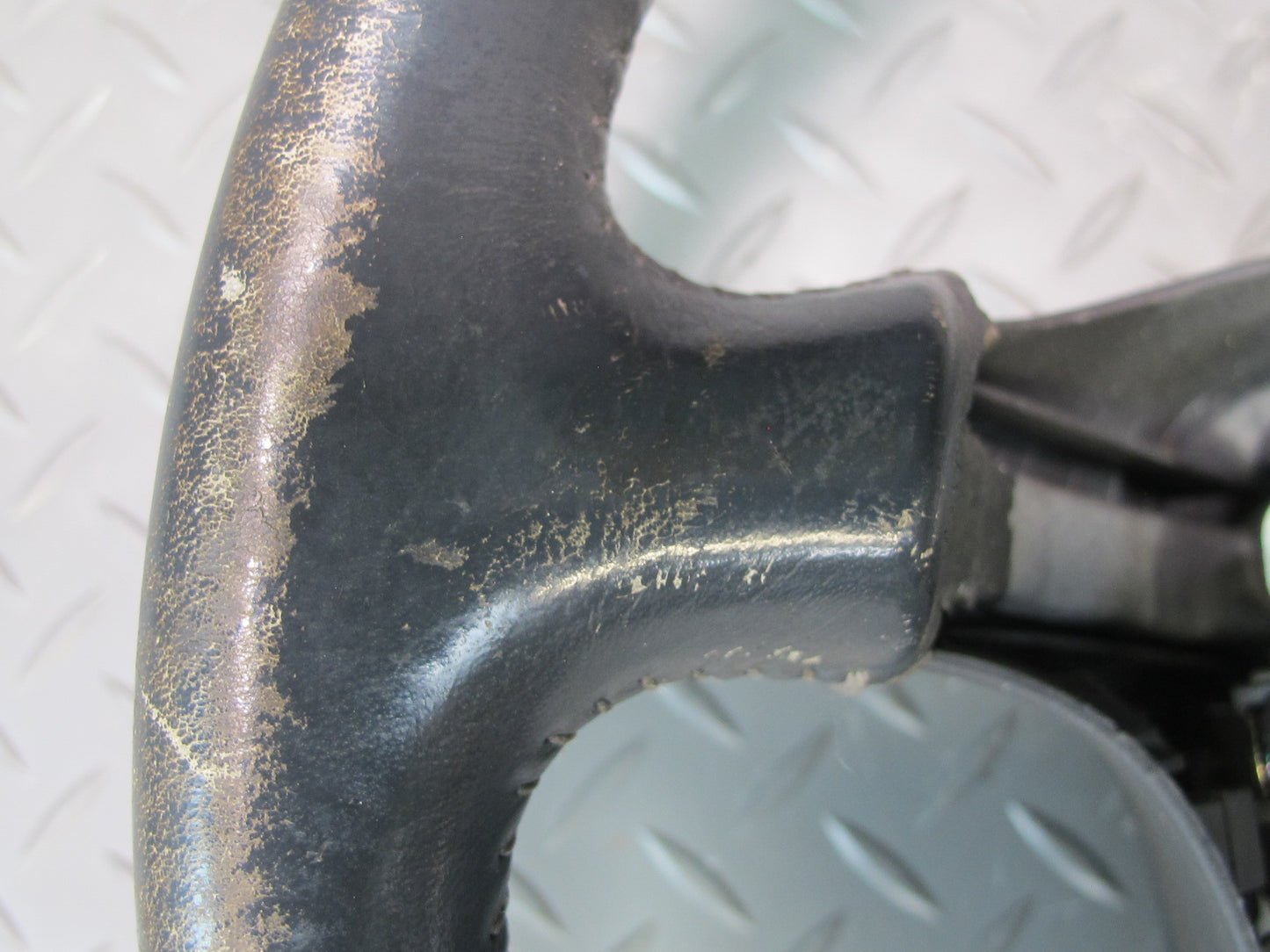 92-97 Lexus UZZ30L SC300 SC400 Leather Steering Black w Cruise Switch OEM