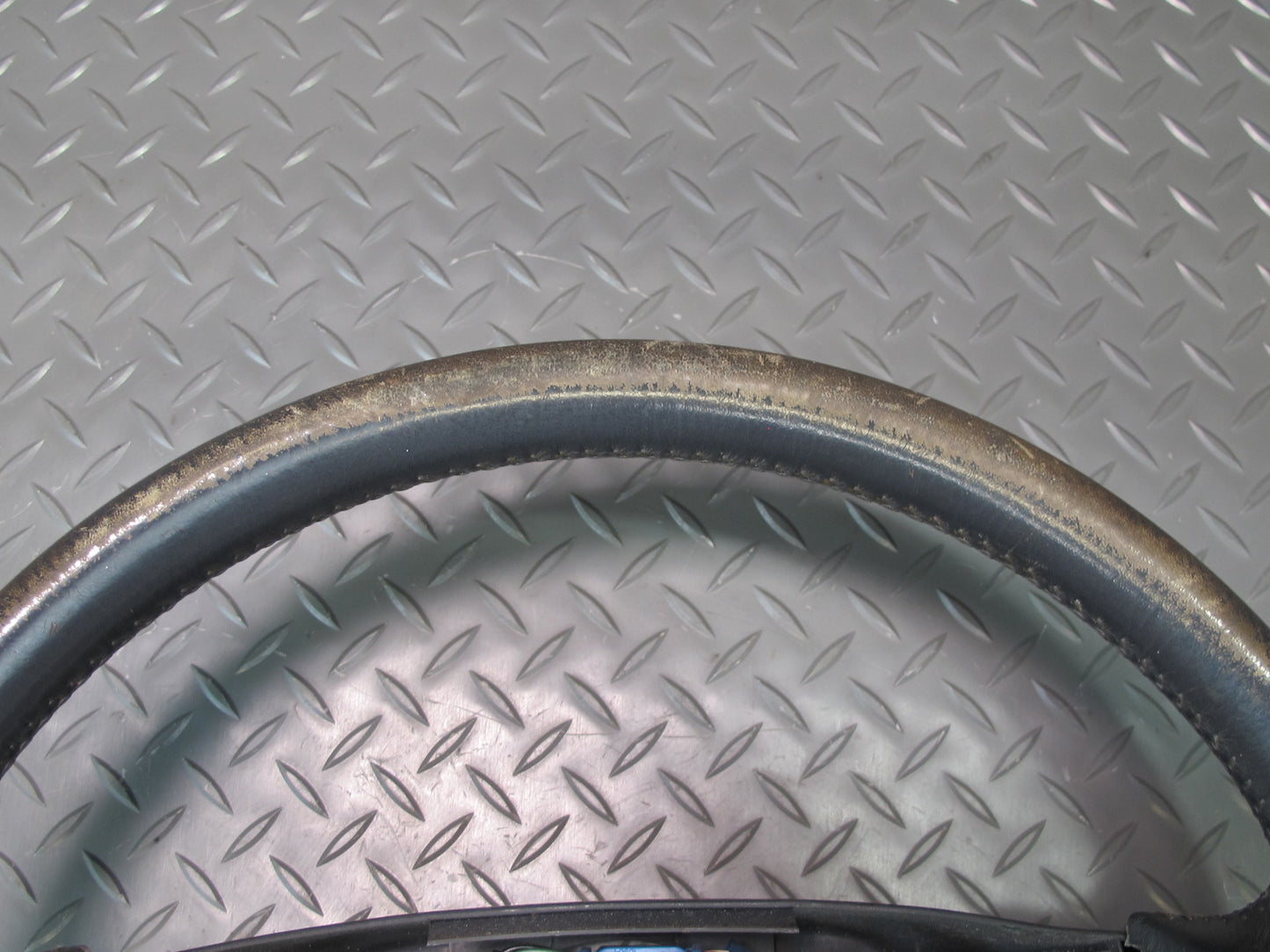 92-97 Lexus UZZ30L SC300 SC400 Leather Steering Black w Cruise Switch OEM