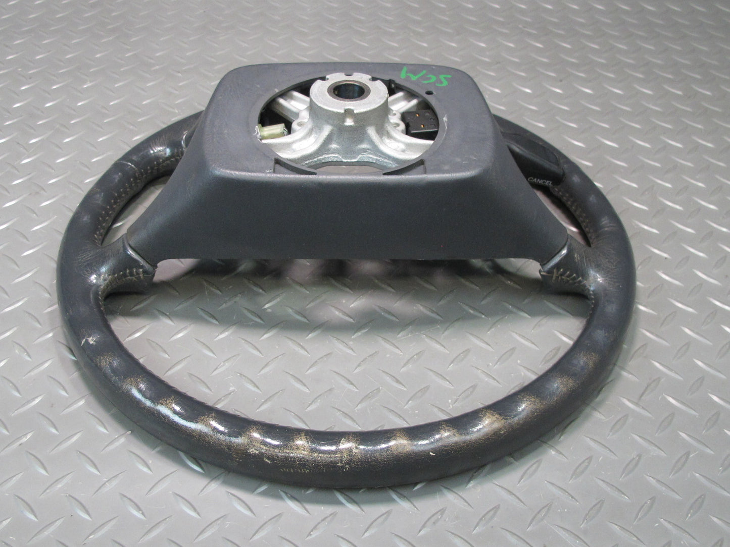 92-97 Lexus UZZ30L SC300 SC400 Leather Steering Black w Cruise Switch OEM