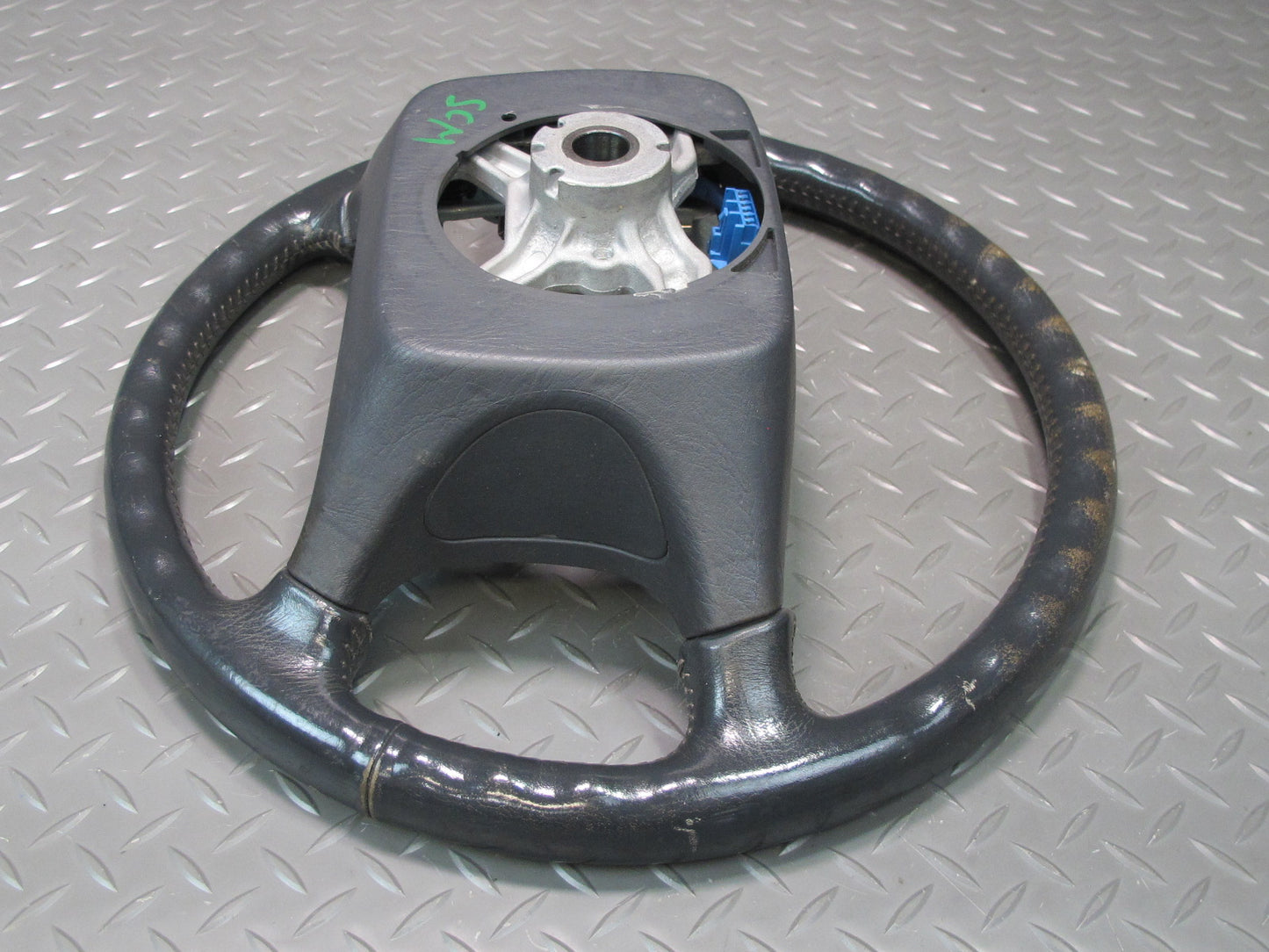 92-97 Lexus UZZ30L SC300 SC400 Leather Steering Black w Cruise Switch OEM