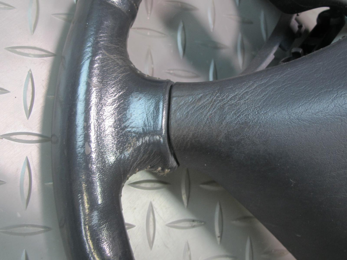 92-97 Lexus UZZ30L SC300 SC400 Leather Steering Black w Cruise Switch OEM