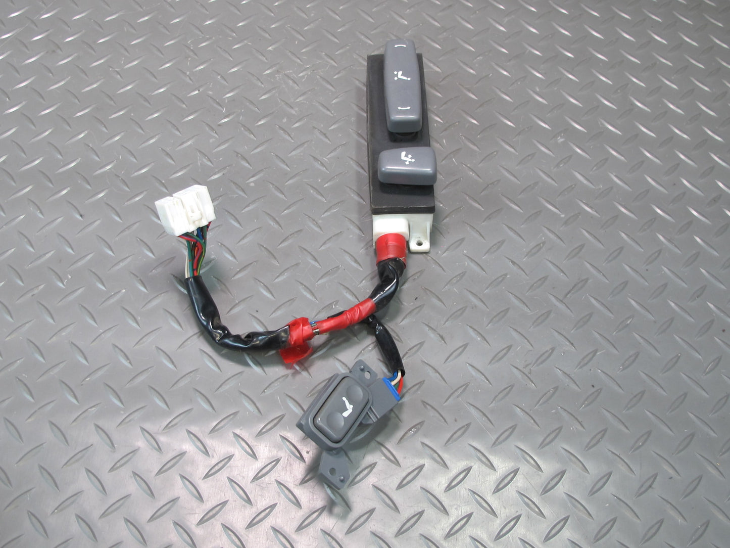 92-00 Lexus UZZ30L SC300 SC400 Front Left Driver Seat Adjustment Switch Gray OEM