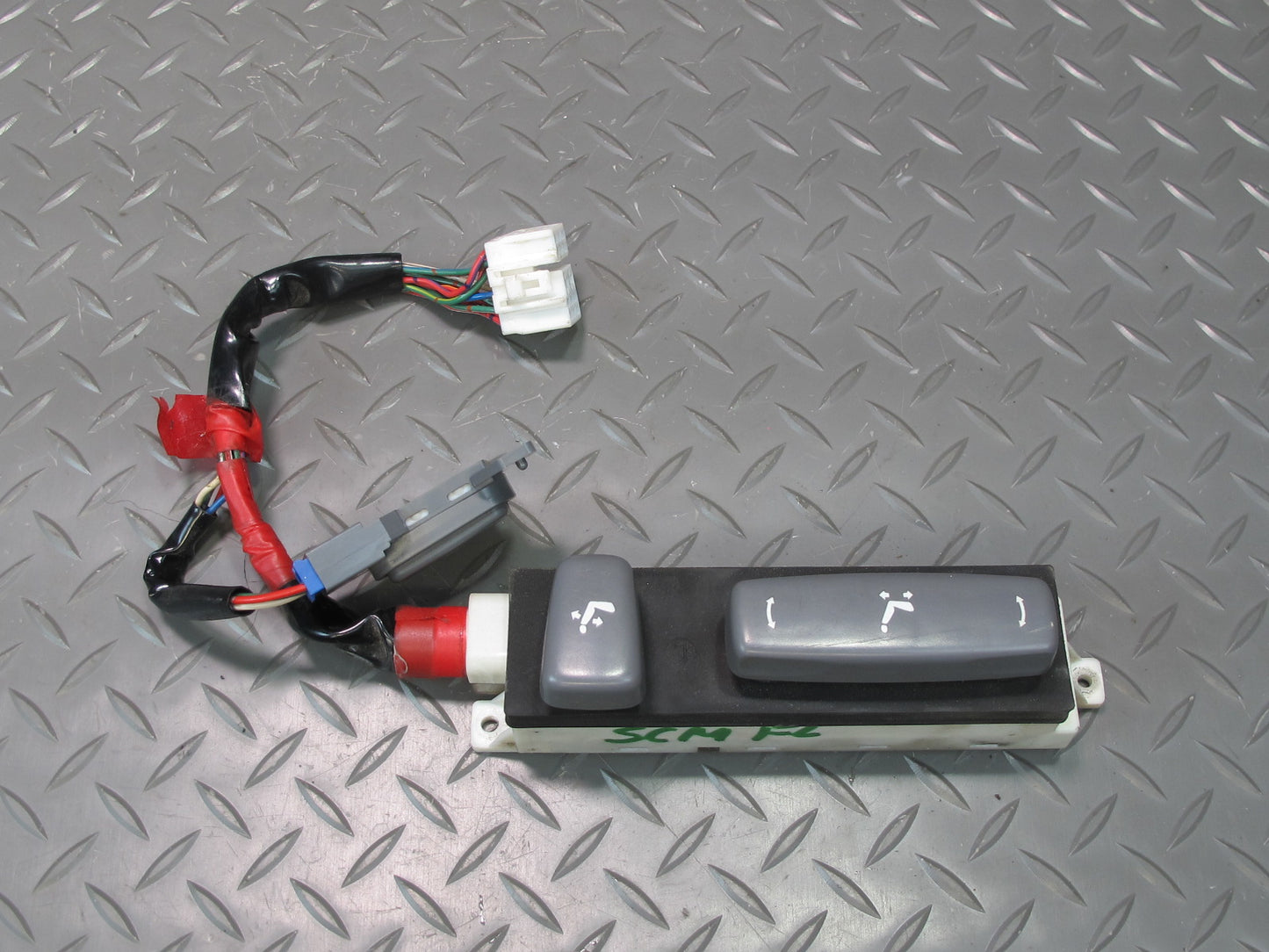 92-00 Lexus UZZ30L SC300 SC400 Front Left Driver Seat Adjustment Switch Gray OEM