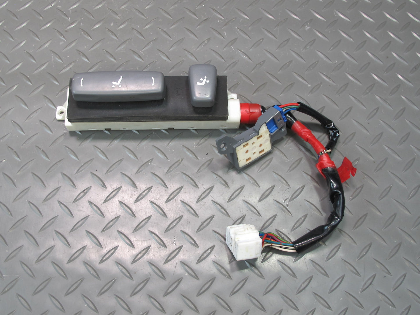 92-00 Lexus UZZ30L SC300 SC400 Front Left Driver Seat Adjustment Switch Gray OEM