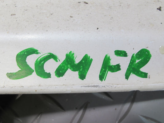 92-96 Lexus UZZ30L SC300 SC400 Set of 2 Front Lower Fender Molding White OEM