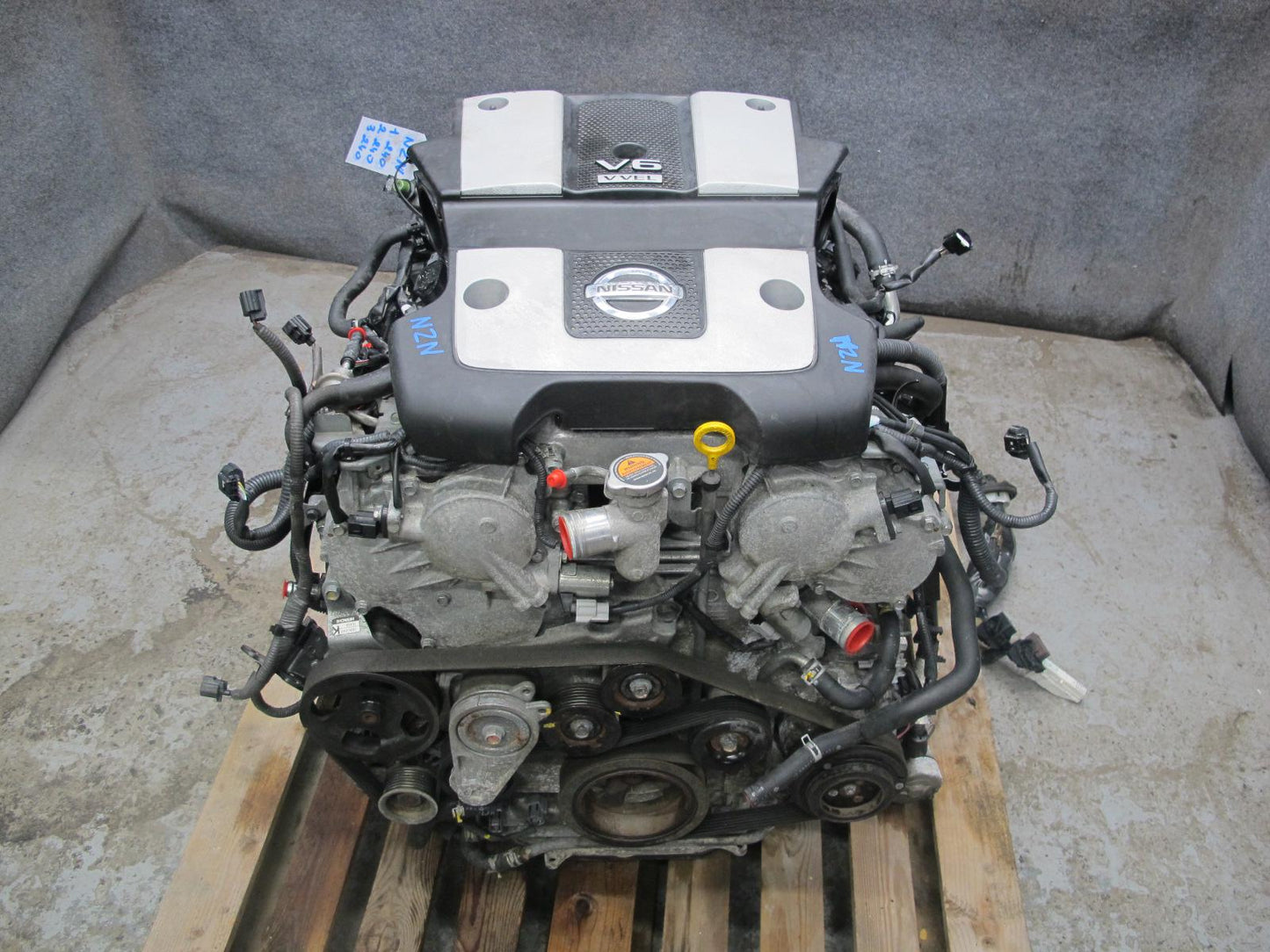 12-20 Nissan Z34 370Z VQ37VHR 3.7L VIN A 4TH Digit M/T Complete Engine Motor 98K