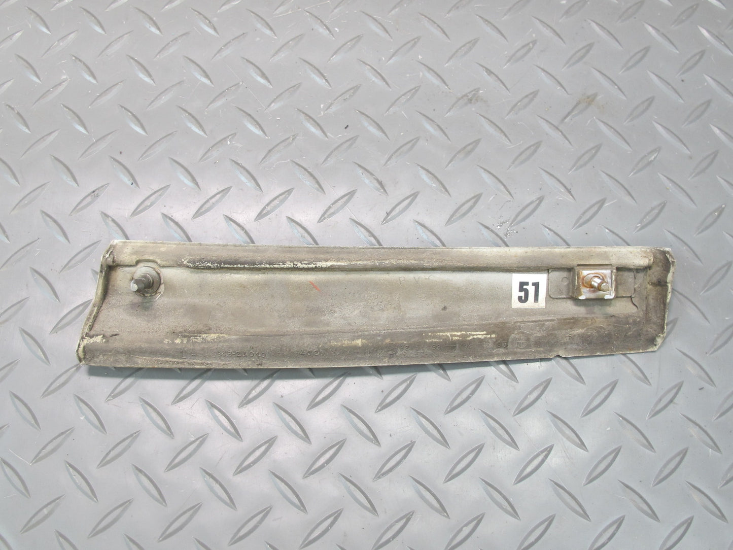 92-96 Lexus UZZ30L SC300 SC400 Set of 2 Front Lower Fender Molding White OEM