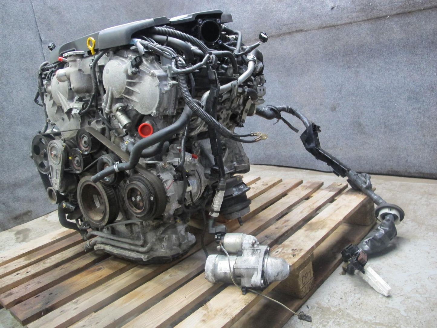 12-20 Nissan Z34 370Z VQ37VHR 3.7L VIN A 4TH Digit M/T Complete Engine Motor 98K