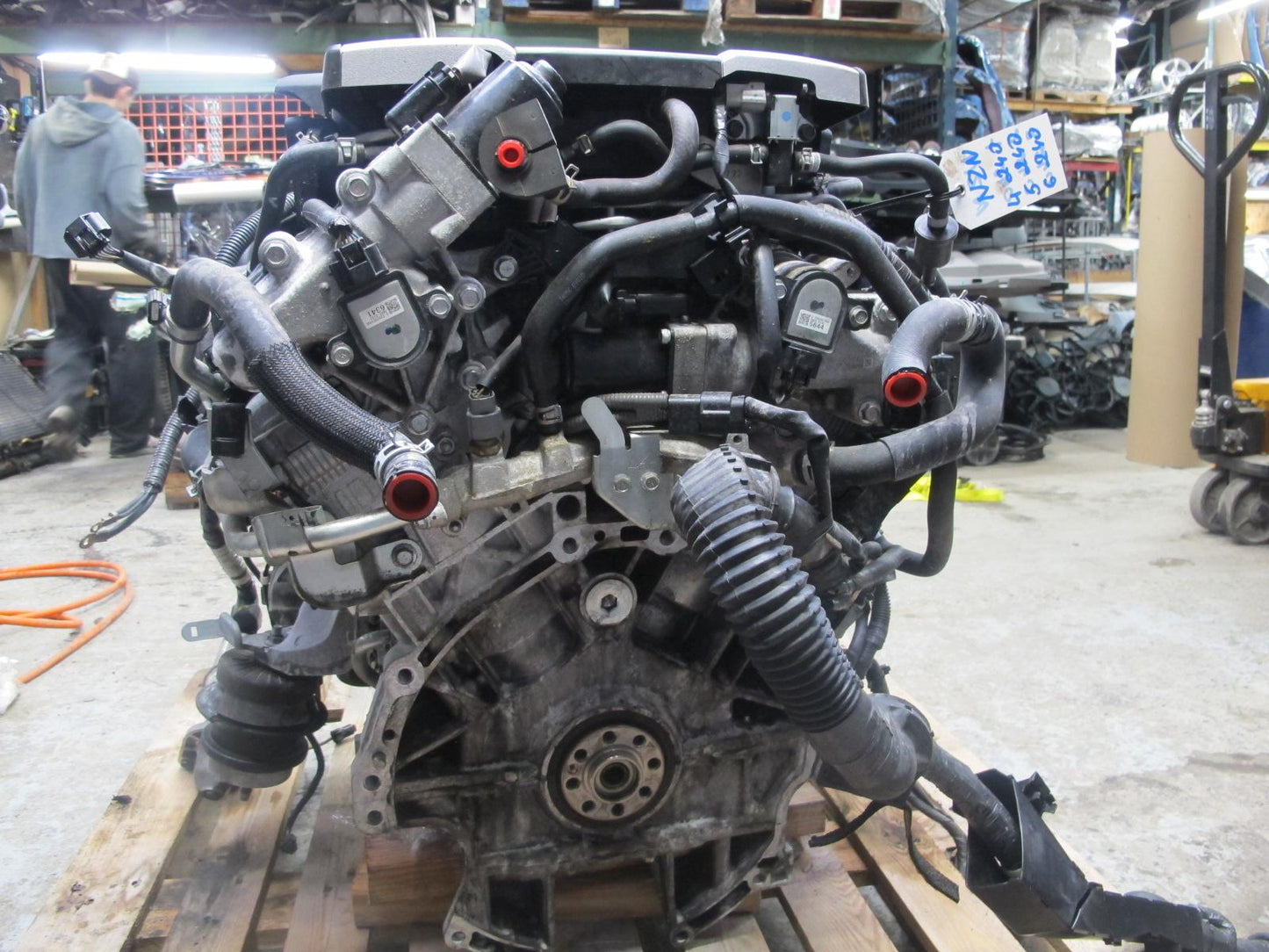 12-20 Nissan Z34 370Z VQ37VHR 3.7L VIN A 4TH Digit M/T Complete Engine Motor 98K