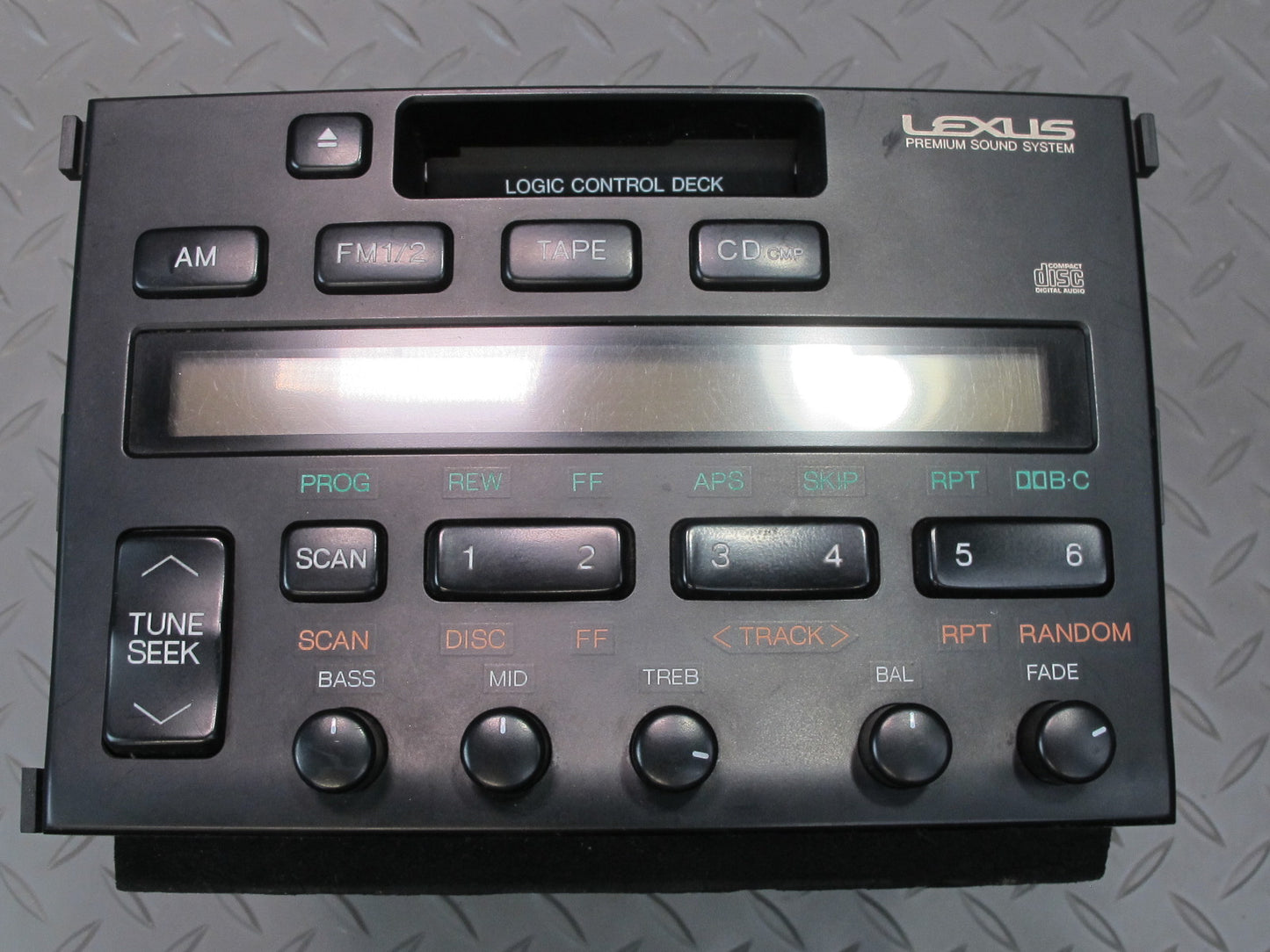 92-94 Lexus UZZ30L SC400 Pioneer Radio Cassette Player Receiver Head Unit OEM