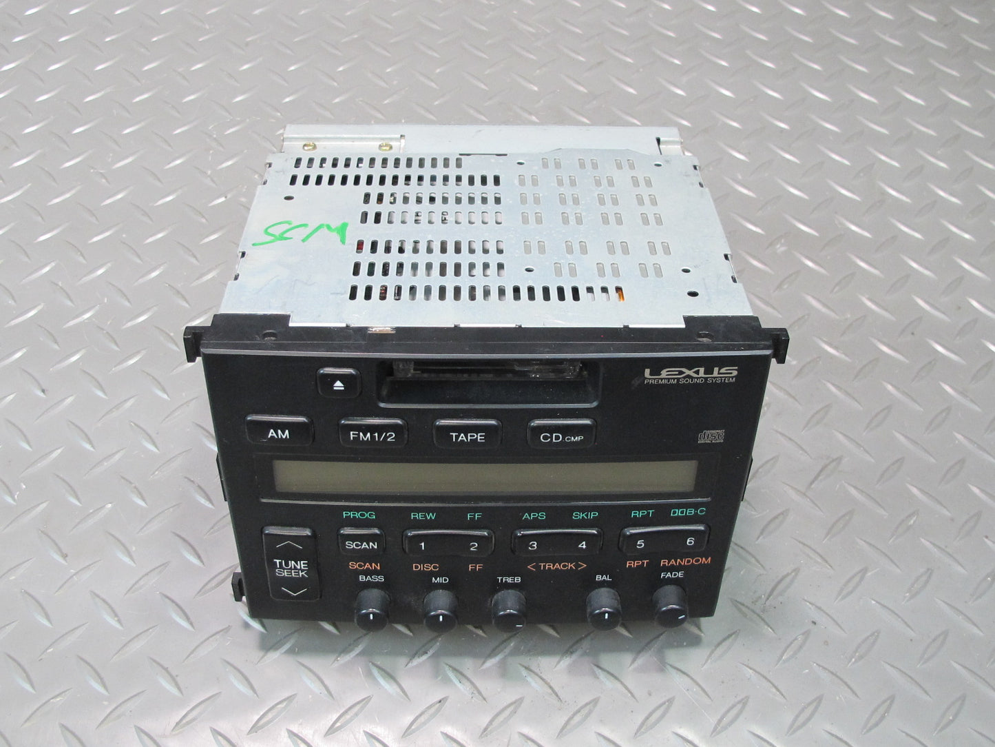 92-94 Lexus UZZ30L SC400 Pioneer Radio Cassette Player Receiver Head Unit OEM