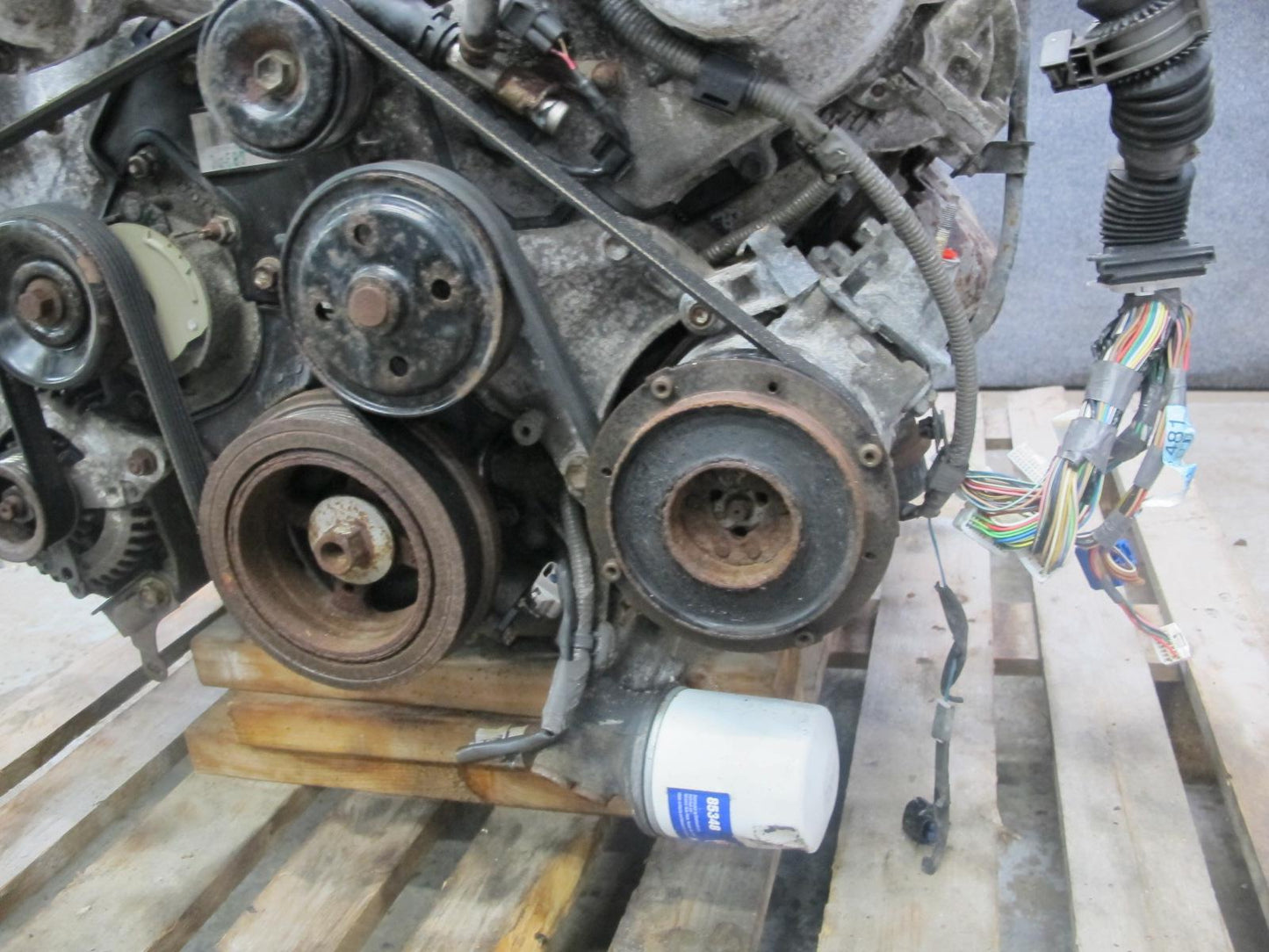 01-06 Lexus LS430 4.3L 3UZFE RWD VIN N 5th Digit Complete Engine Motor 82k Miles