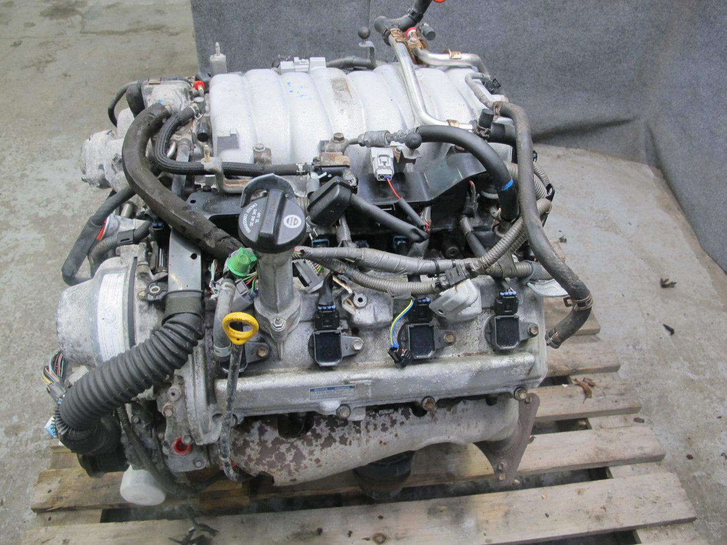 01-06 Lexus LS430 4.3L 3UZFE RWD VIN N 5th Digit Complete Engine Motor 82k Miles