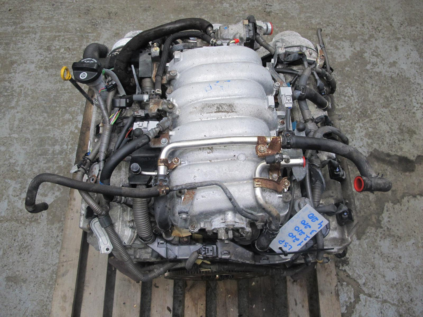 01-06 Lexus LS430 4.3L 3UZFE RWD VIN N 5th Digit Complete Engine Motor 82k Miles