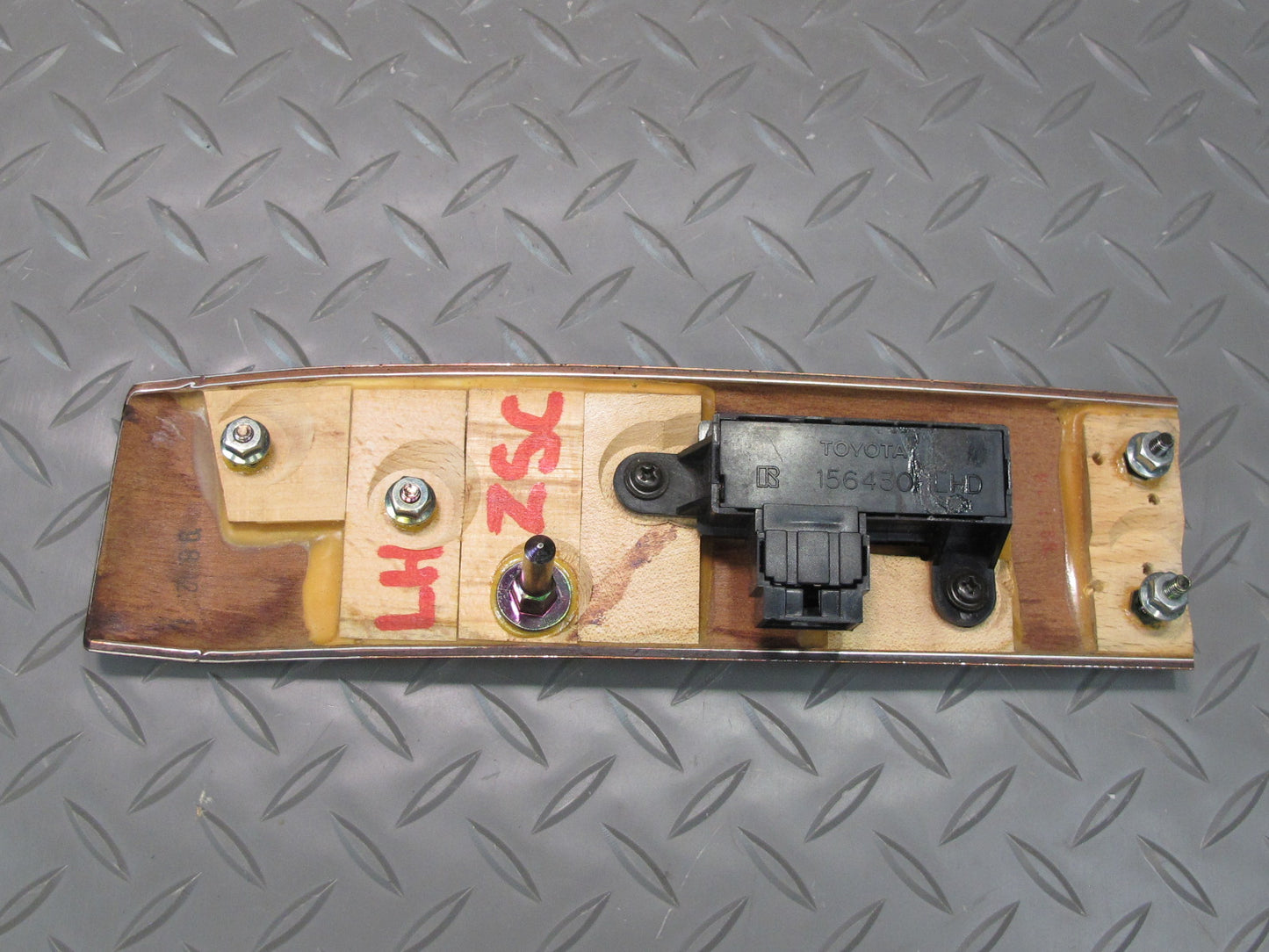 97-00 Lexus JZZ31L SC300 SC400 Set of 4 Door Wood Trim Bezel Cover Panel OEM