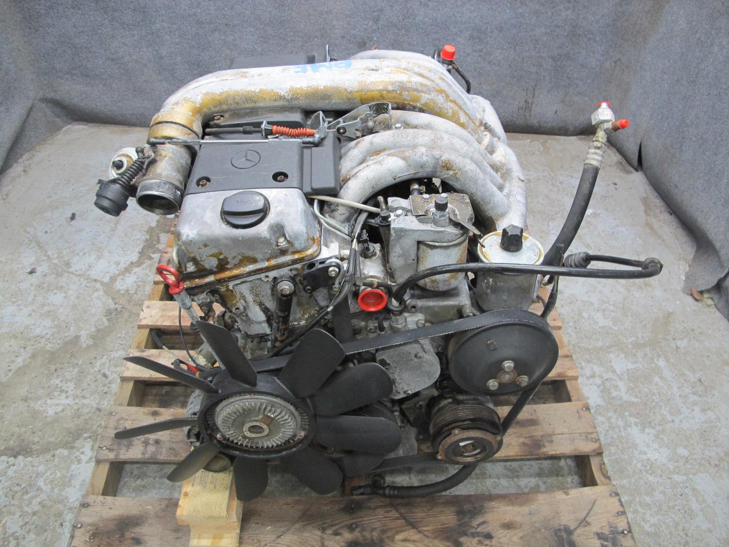 1995 Mercedes W124 300D OM606 606.910 V6 Diesel NON Turbo Engine Motor OEM