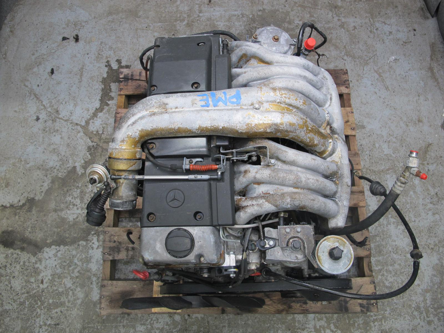 1995 Mercedes W124 300D OM606 606.910 V6 Diesel NON Turbo Engine Motor OEM
