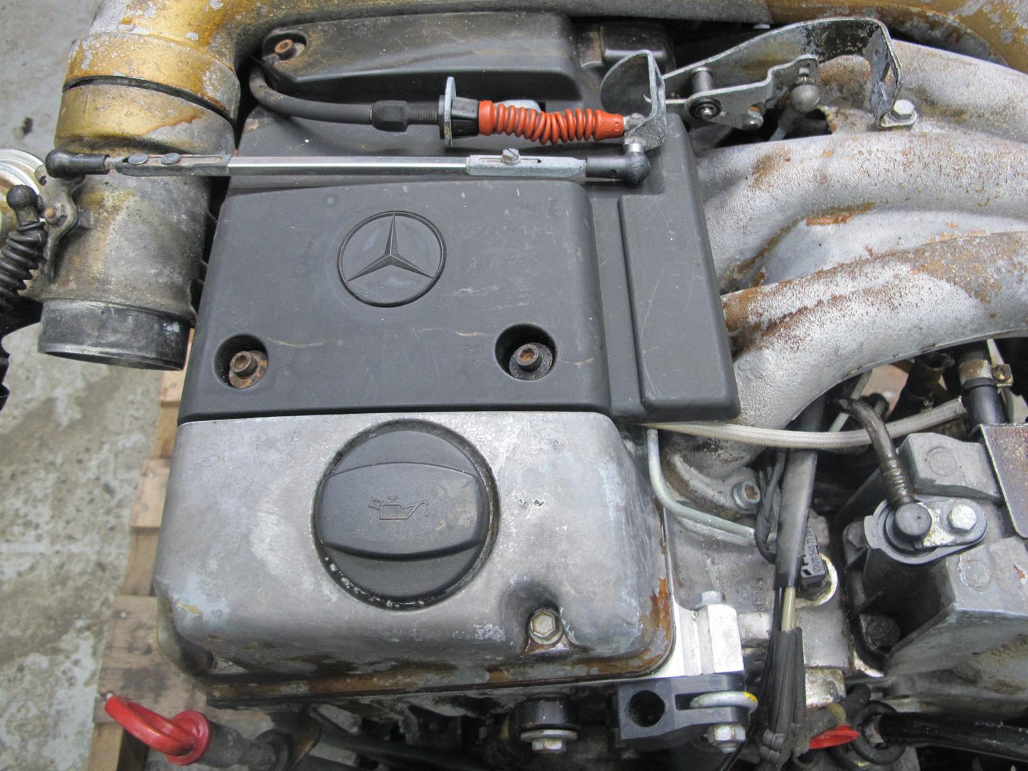 1995 Mercedes W124 300D OM606 606.910 V6 Diesel NON Turbo Engine Motor OEM