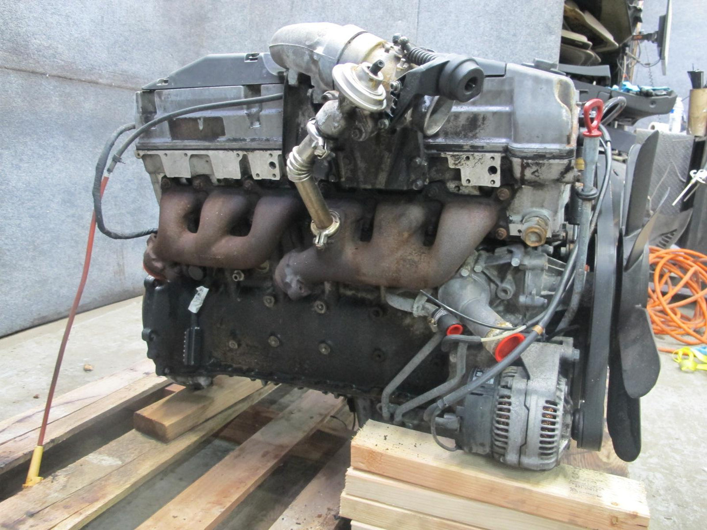 1995 Mercedes W124 300D OM606 606.910 V6 Diesel NON Turbo Engine Motor OEM