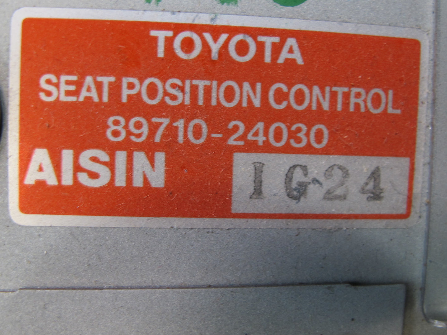 92-00 Lexus UZZ30L SC300 SC400 Front Right Seat Position Control Module OEM