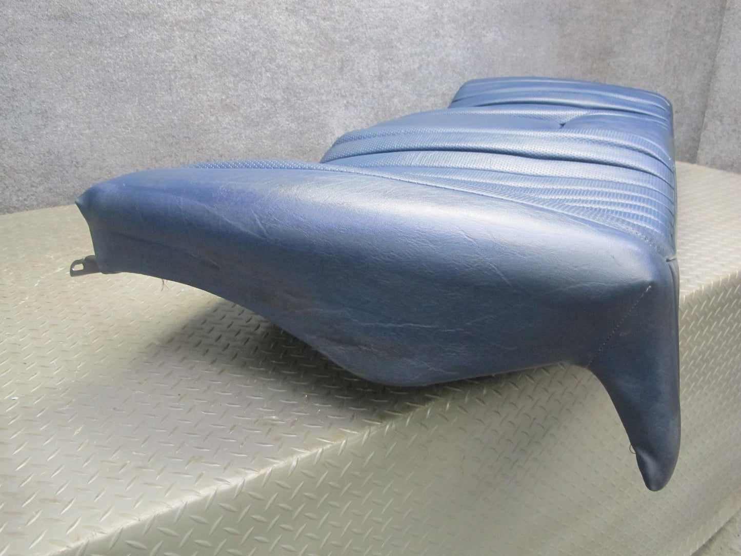 82-85 Mercedes W123 300D Sedan Rear Seat Upper & Lower Cushion Blue Set OEM