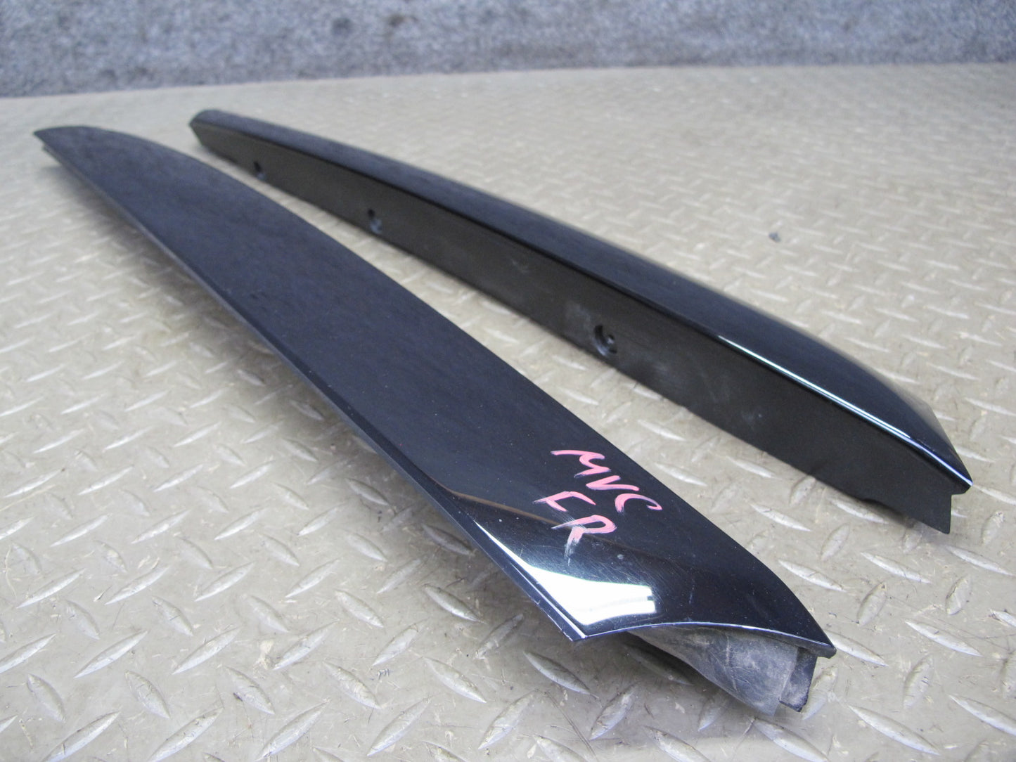 11-15 Mini Cooper R60 R61 Set of 2 Front Exterior A Pillar Trim Molding OEM