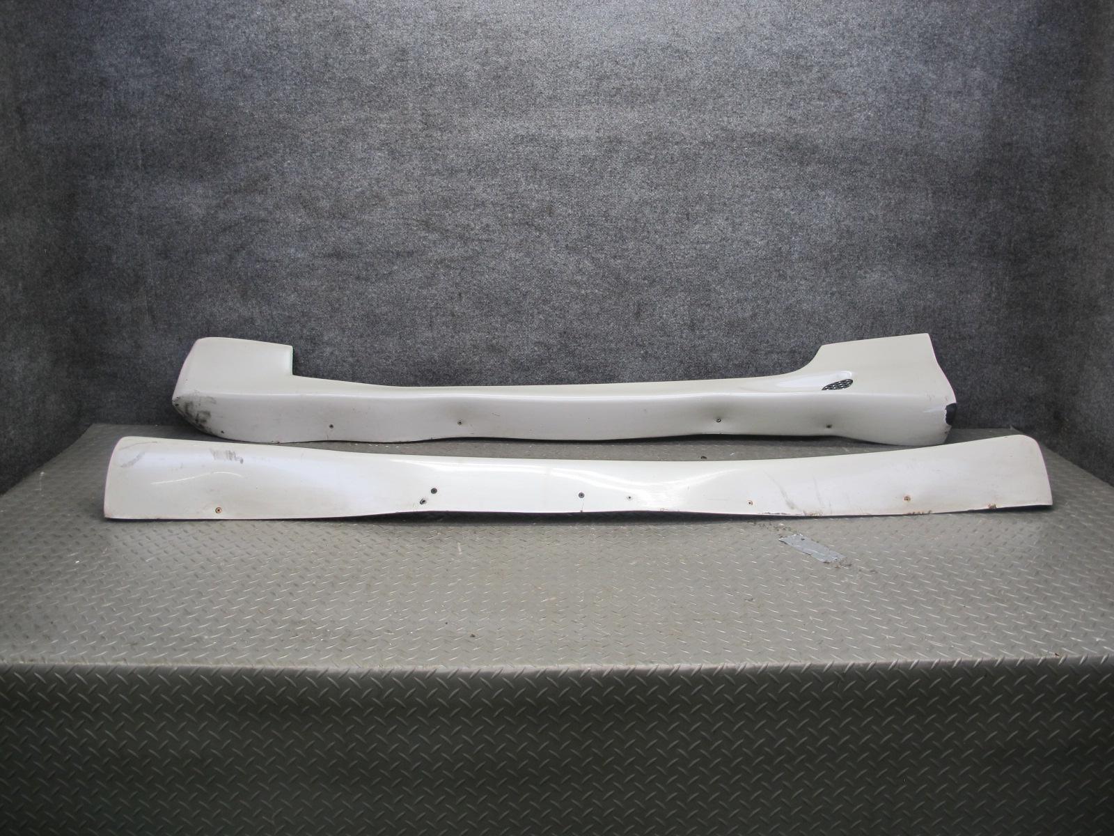 90-96 Nissan Z32 300ZX 2+0 Left & Right Side Skirt Rocker Panel Moldin ...