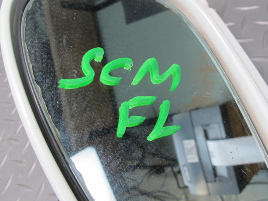 92-94 Lexus UZZ30L SC300 SC400 Left Driver Door Side View Power Mirror White OEM