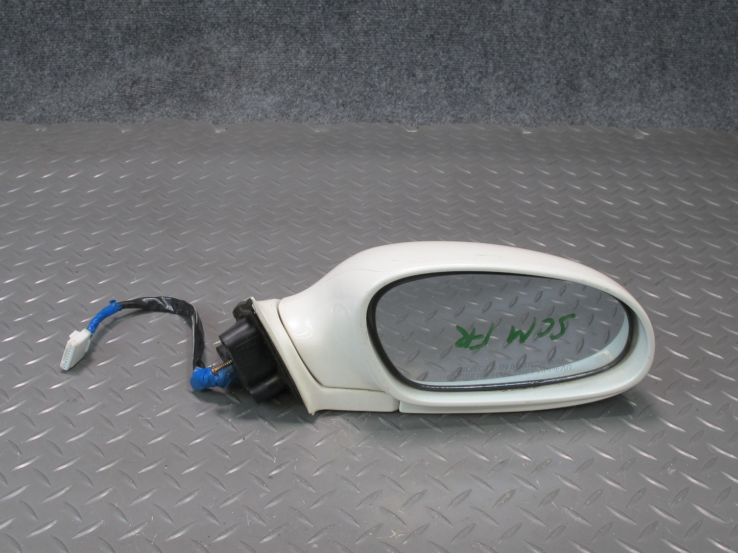 92-94 Lexus UZZ30L SC300 SC400 Right Door Side View Power Mirror White OEM