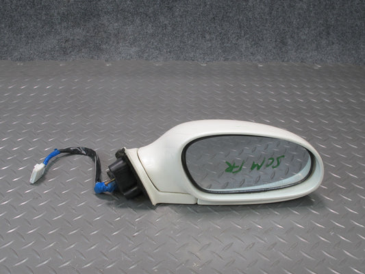 92-94 Lexus UZZ30L SC300 SC400 Right Door Side View Power Mirror White OEM