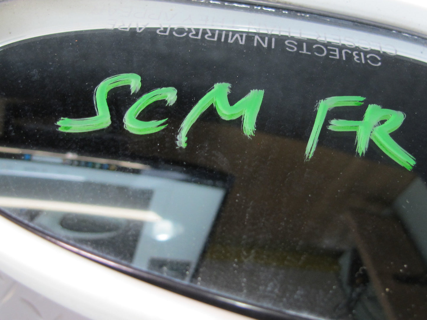 92-94 Lexus UZZ30L SC300 SC400 Right Door Side View Power Mirror White OEM