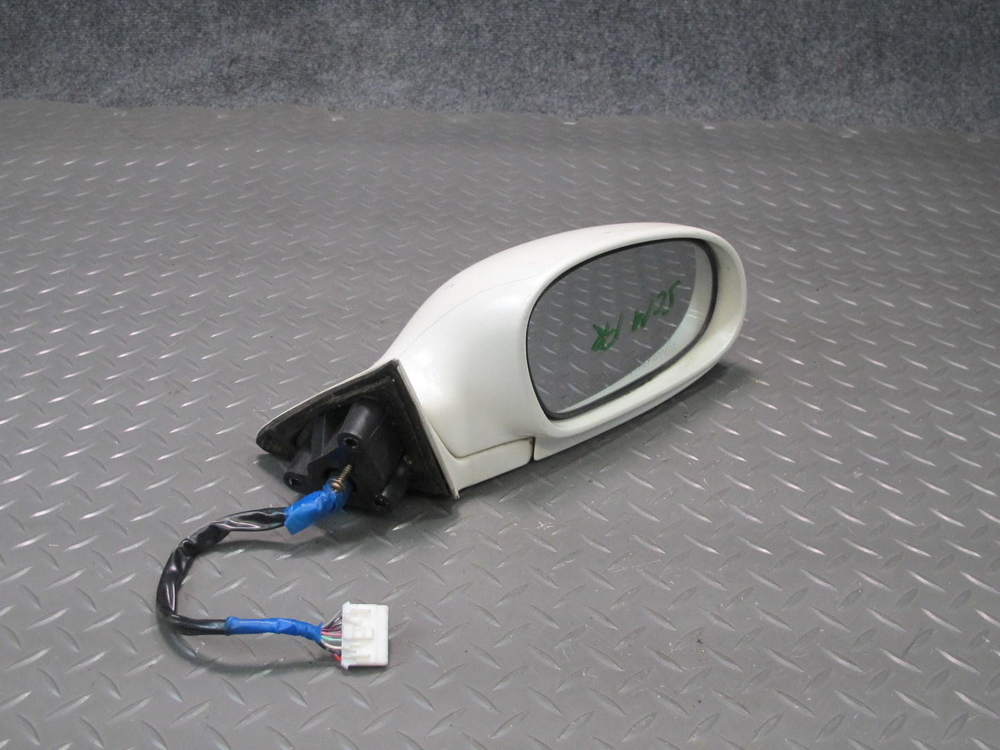 92-94 Lexus UZZ30L SC300 SC400 Right Door Side View Power Mirror White OEM