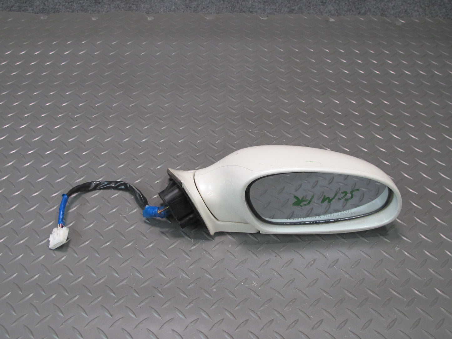 92-94 Lexus UZZ30L SC300 SC400 Right Door Side View Power Mirror White OEM