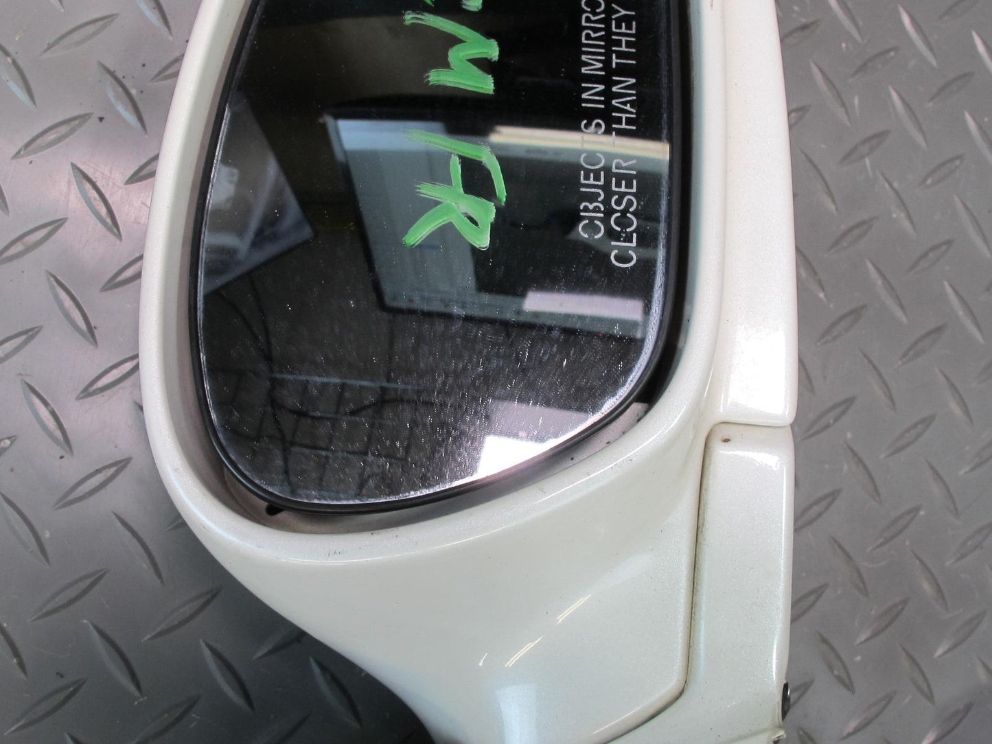 92-94 Lexus UZZ30L SC300 SC400 Right Door Side View Power Mirror White OEM