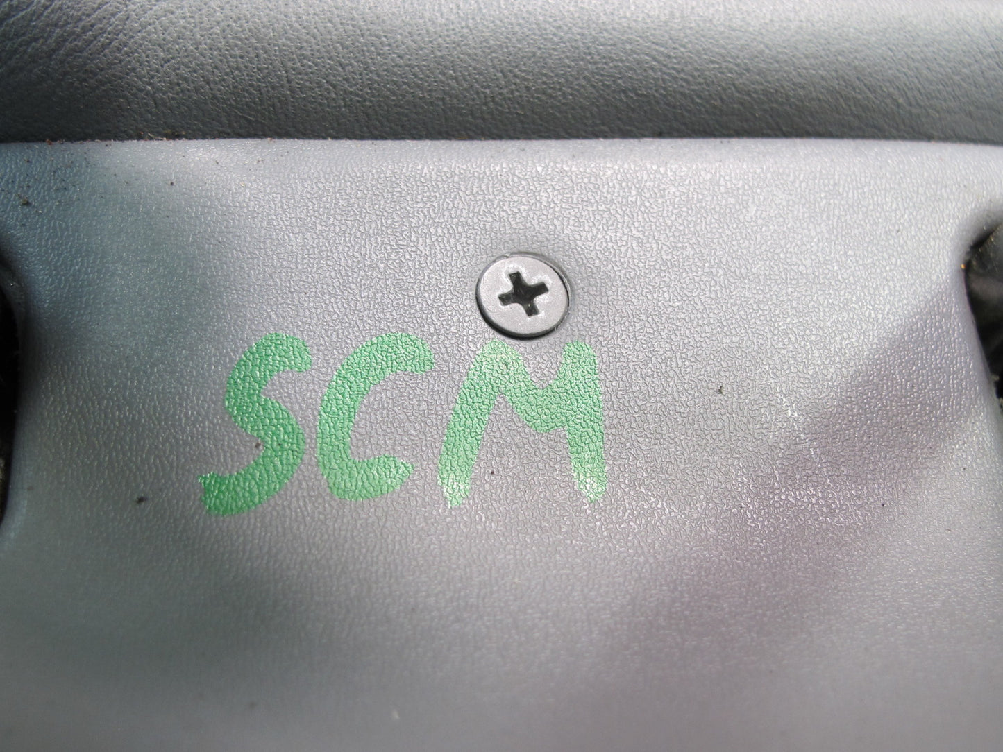 92-98 Lexus UZZ30L SC300 SC400 Set of 2 Front Seat Leather Headrest Gray OEM