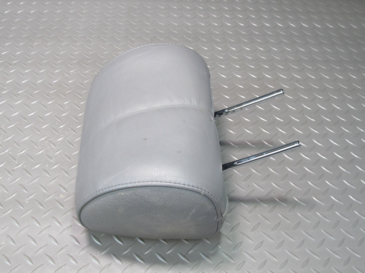 92-98 Lexus UZZ30L SC300 SC400 Set of 2 Front Seat Leather Headrest Gray OEM