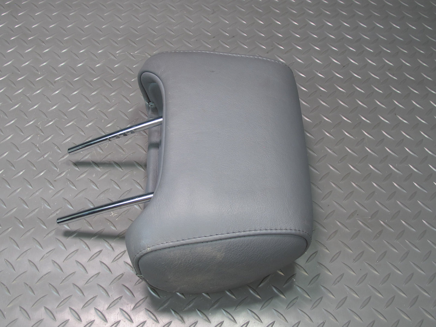 92-98 Lexus UZZ30L SC300 SC400 Set of 2 Front Seat Leather Headrest Gray OEM