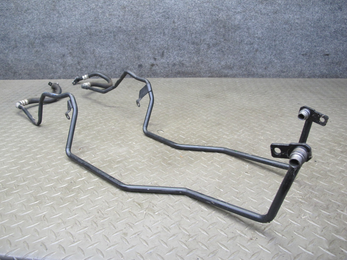 2008-2010 Porsche Cayenne 957 A/T Transmission Oil Cooler Hose Pipe Line Set