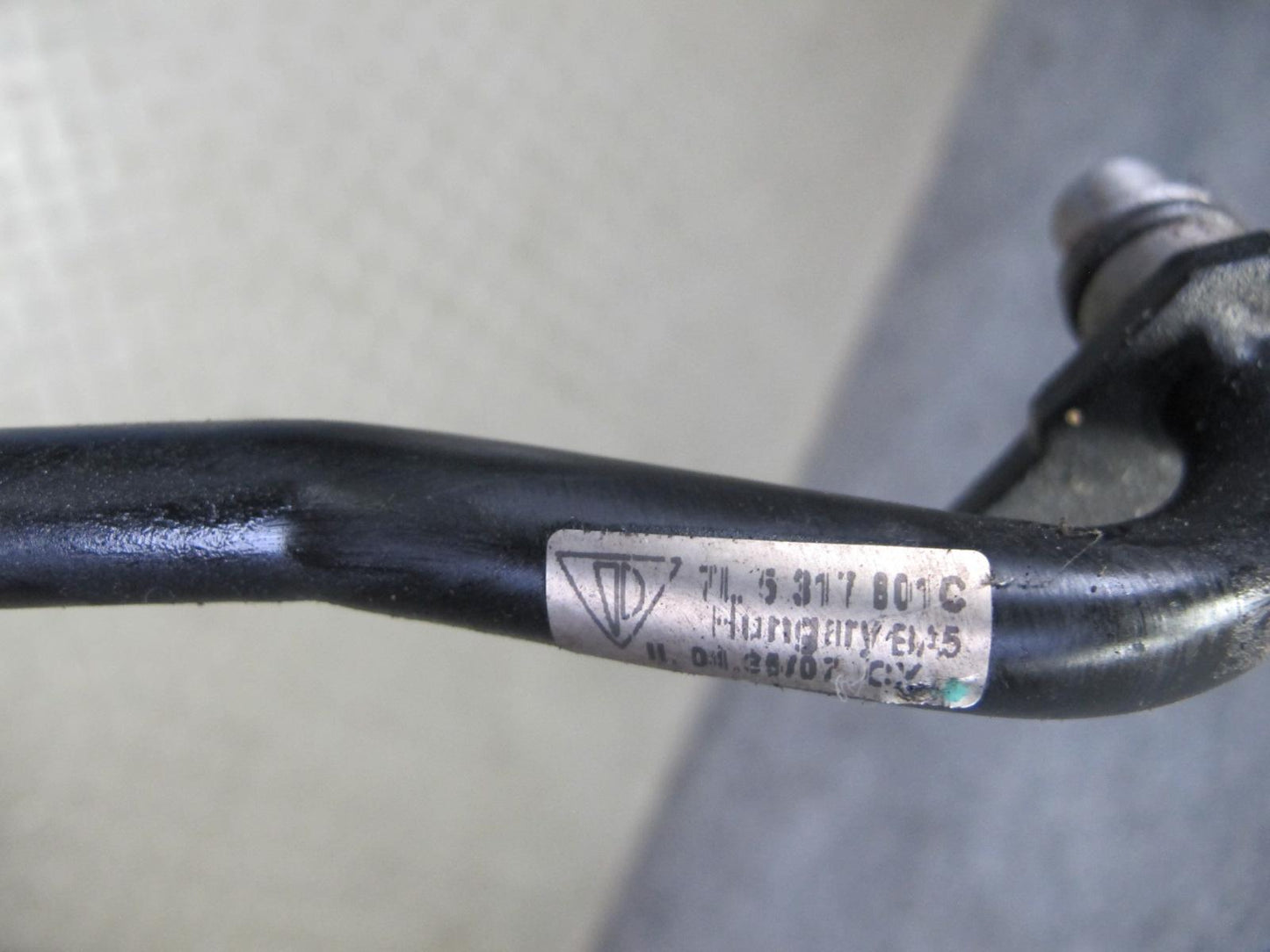 2008-2010 Porsche Cayenne 957 A/T Transmission Oil Cooler Hose Pipe Line Set