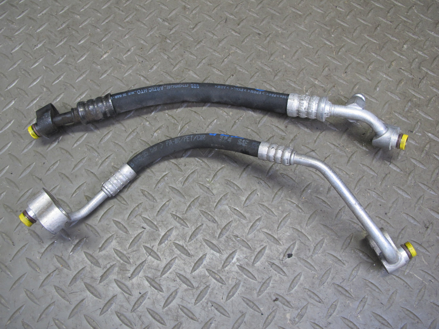 01-06 BMW E46 330Ci M54 A/C Air Condition  Hose Pipe Line Dryer Set OEM