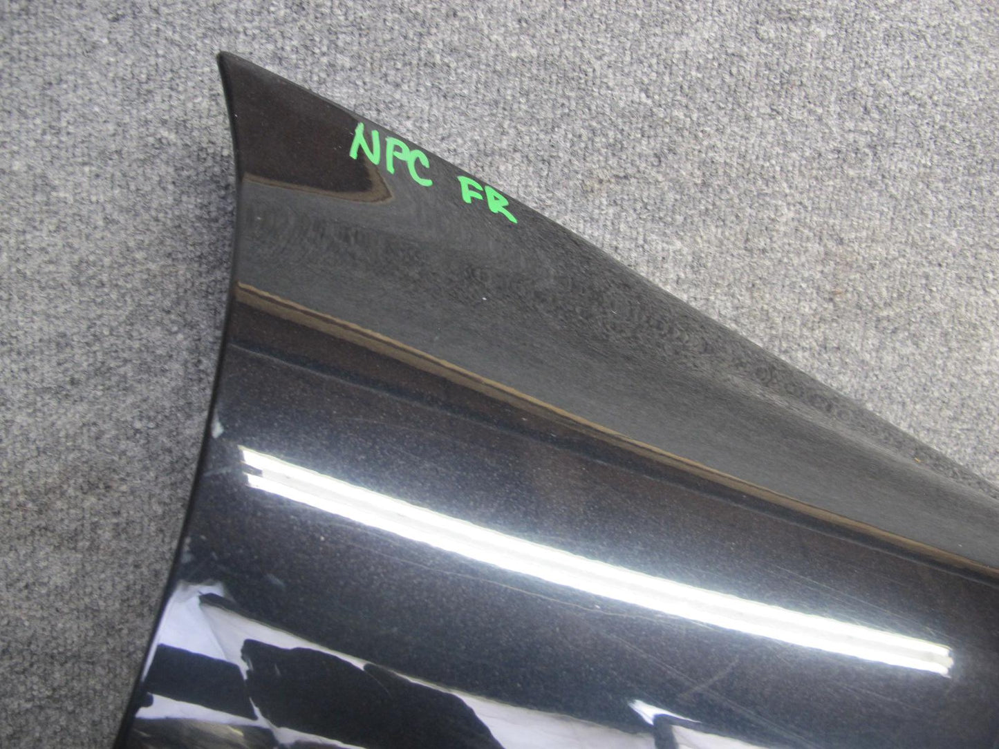 2011-2014 Porsche Cayenne 958 Front Right Pass Side Fender Panel Cover Black