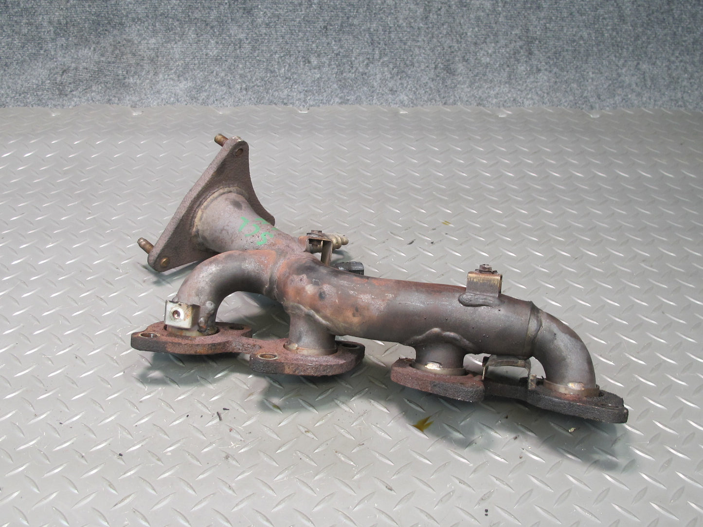 98-00 Lexus UZZ30L SC400 1UZFE Left Exhaust Manifold w O2 Oxygen Sensor OEM