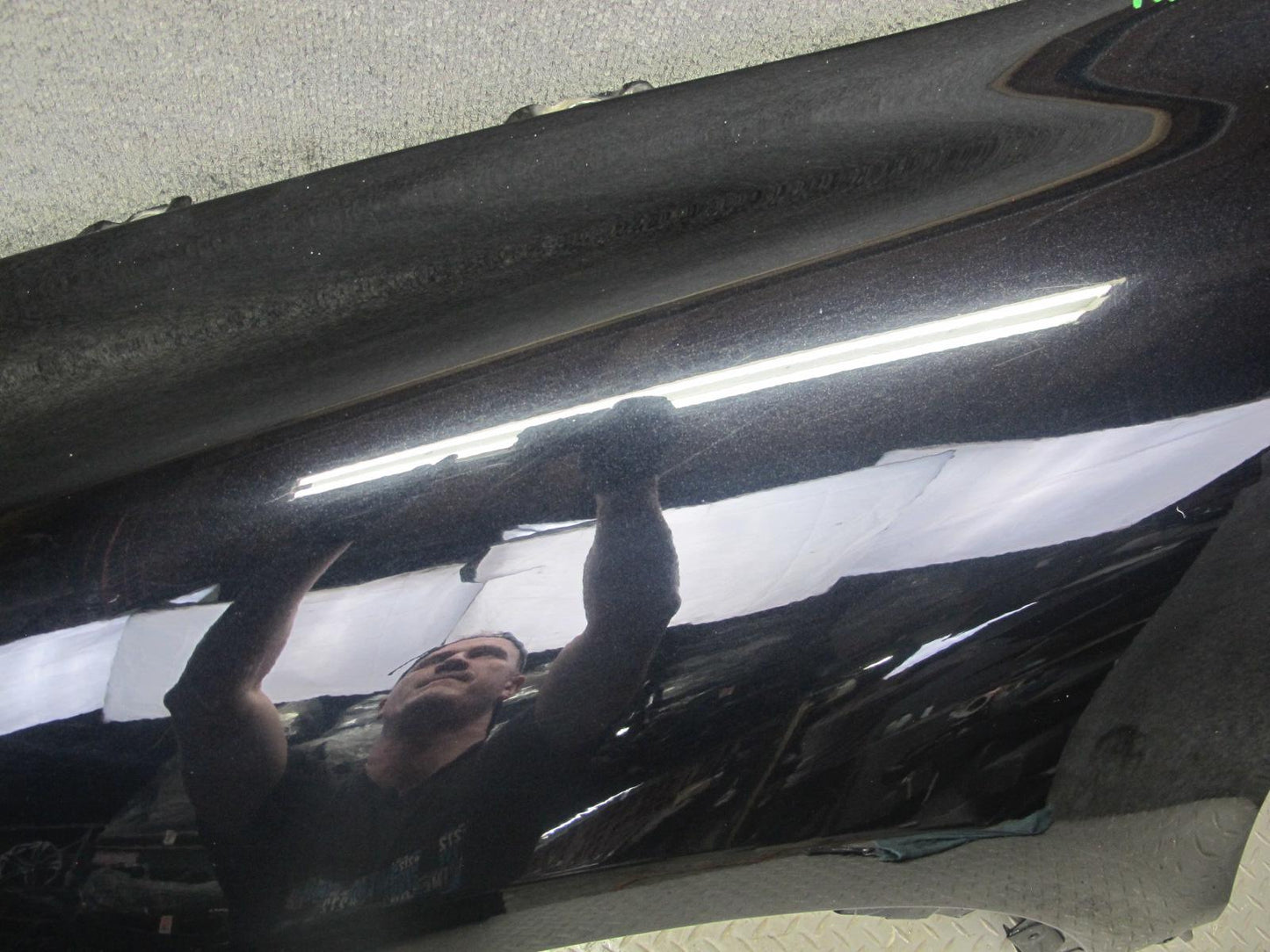 2011-2014 Porsche Cayenne 958 Front Left Driver Side Fender Panel Cover Black