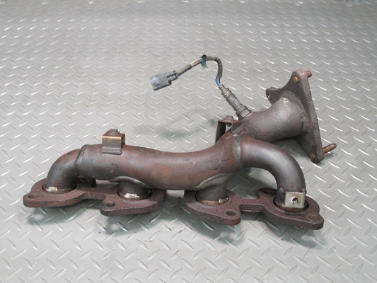 98-00 Lexus UZZ30L SC400 1UZFE Right Exhaust Manifold w O2 Oxygen Sensor OEM