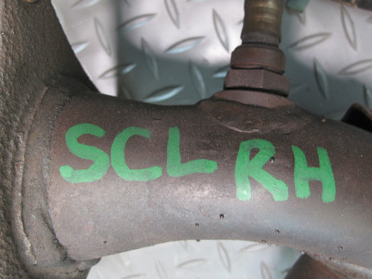 98-00 Lexus UZZ30L SC400 1UZFE Right Exhaust Manifold w O2 Oxygen Sensor OEM