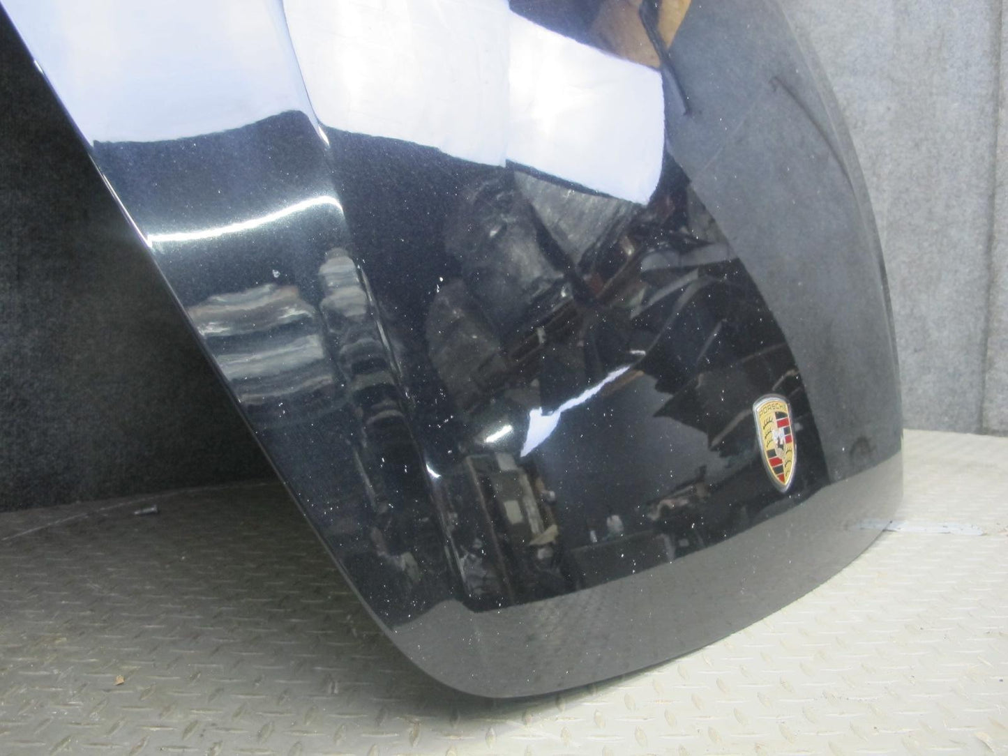 2011-2014 Porsche Cayenne S 958 Turbo Front Hood Bonnet Shell Panel Cover Black