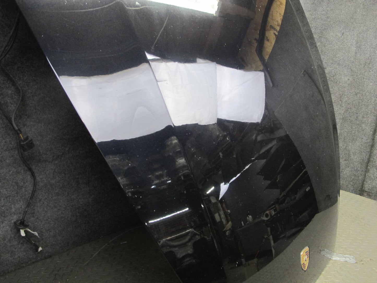 2011-2014 Porsche Cayenne S 958 Turbo Front Hood Bonnet Shell Panel Cover Black