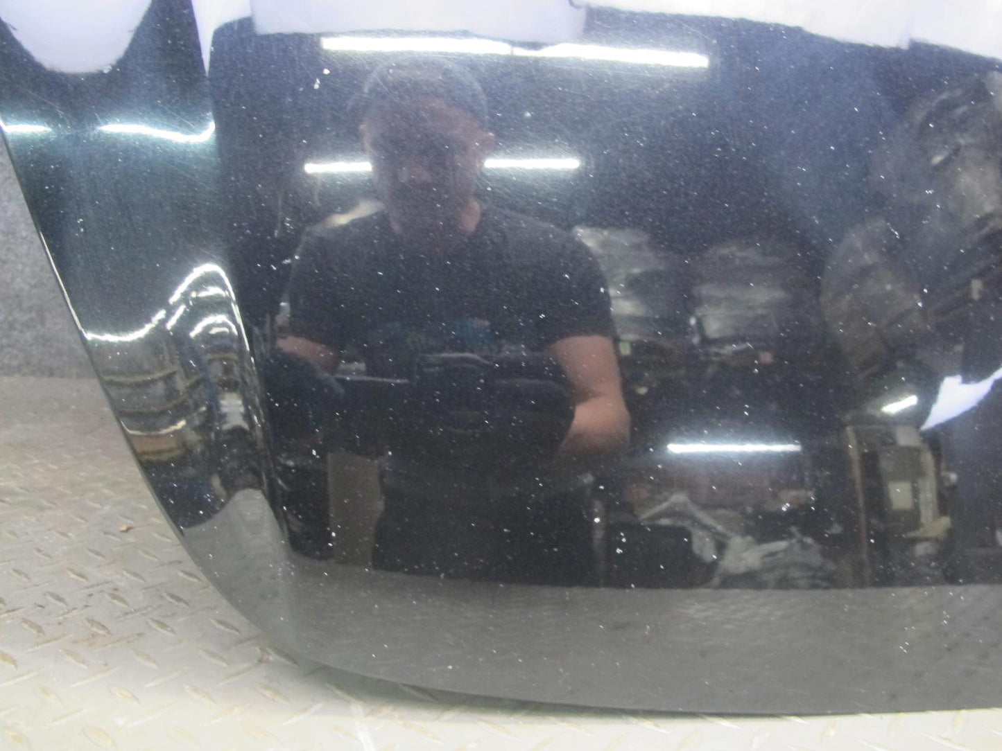 2011-2014 Porsche Cayenne S 958 Turbo Front Hood Bonnet Shell Panel Cover Black